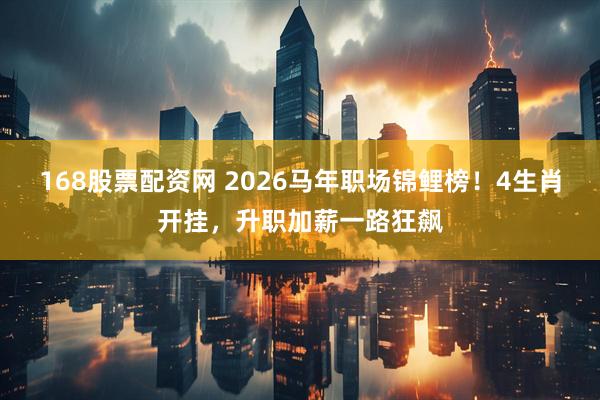 168股票配资网 2026马年职场锦鲤榜！4生肖开挂，升职加薪一路狂飙